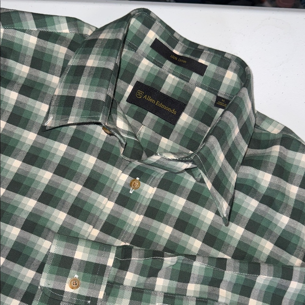 Allen Edmonds Forest Checkered Men's Shirt